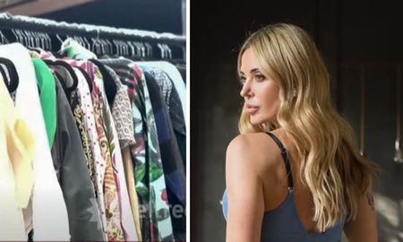 Cirio vende su ropa y la de su ex en una feria de ropa usada. Cirio vende su ropa y la de su ex en una feria de ropa usada.