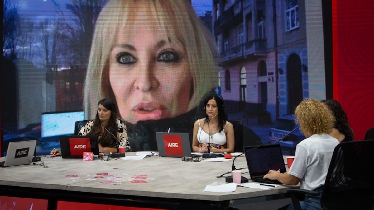 La argentina Karen Marón es corresponsal de guerra y desde hace dos décadas cubre conflictos bélicos en Medio Oriente