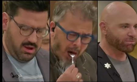 La influencer se destacó con una buena performance, pero la mermelada de chile le jugó una mala pasada al jurado. La influencer se destacó con una buena performance, pero la mermelada de chile le jugó una mala pasada al jurado.