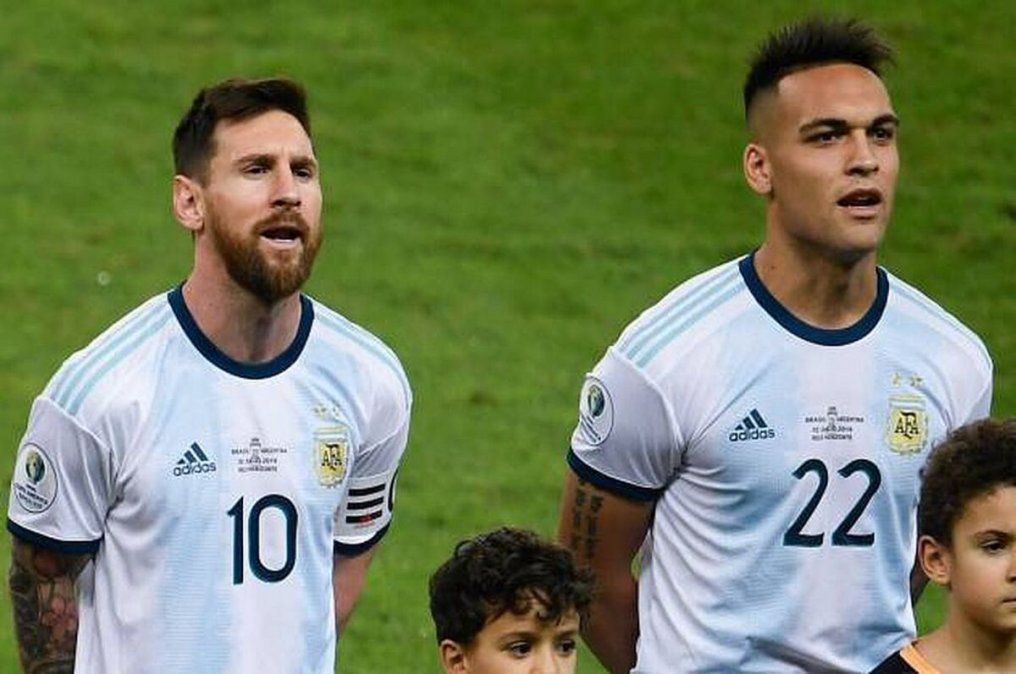 Scaloni: Para Argentina mientras más partidos jueguen juntos Messi y Lautaro, mejor