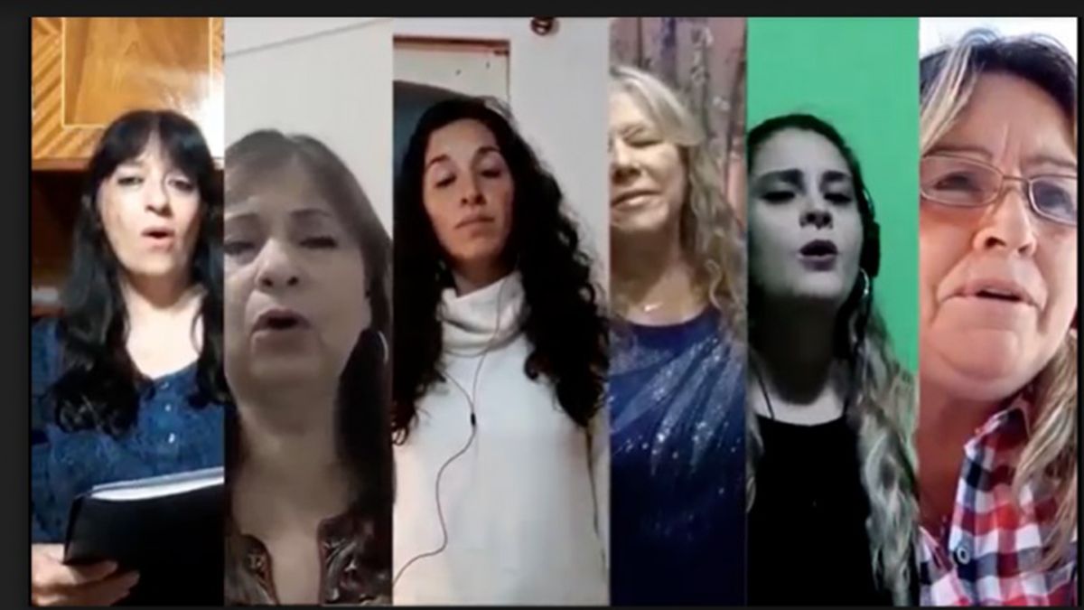 Video: así cantaron Y dale alegría a mi corazón los integrantes del Coro Municipal