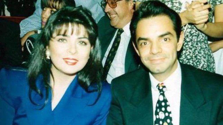 Victoria Ruffo y Eugenio Derbez.