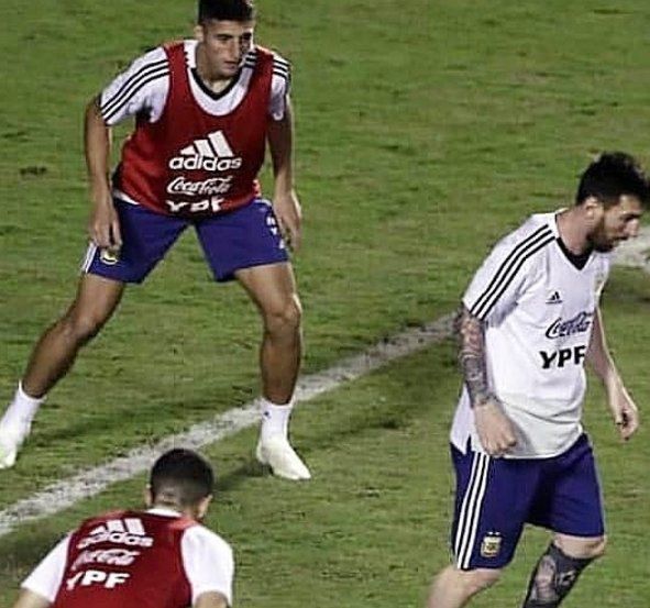 El juvenil de Unión que cumplió el sueño de entrenar con Messi