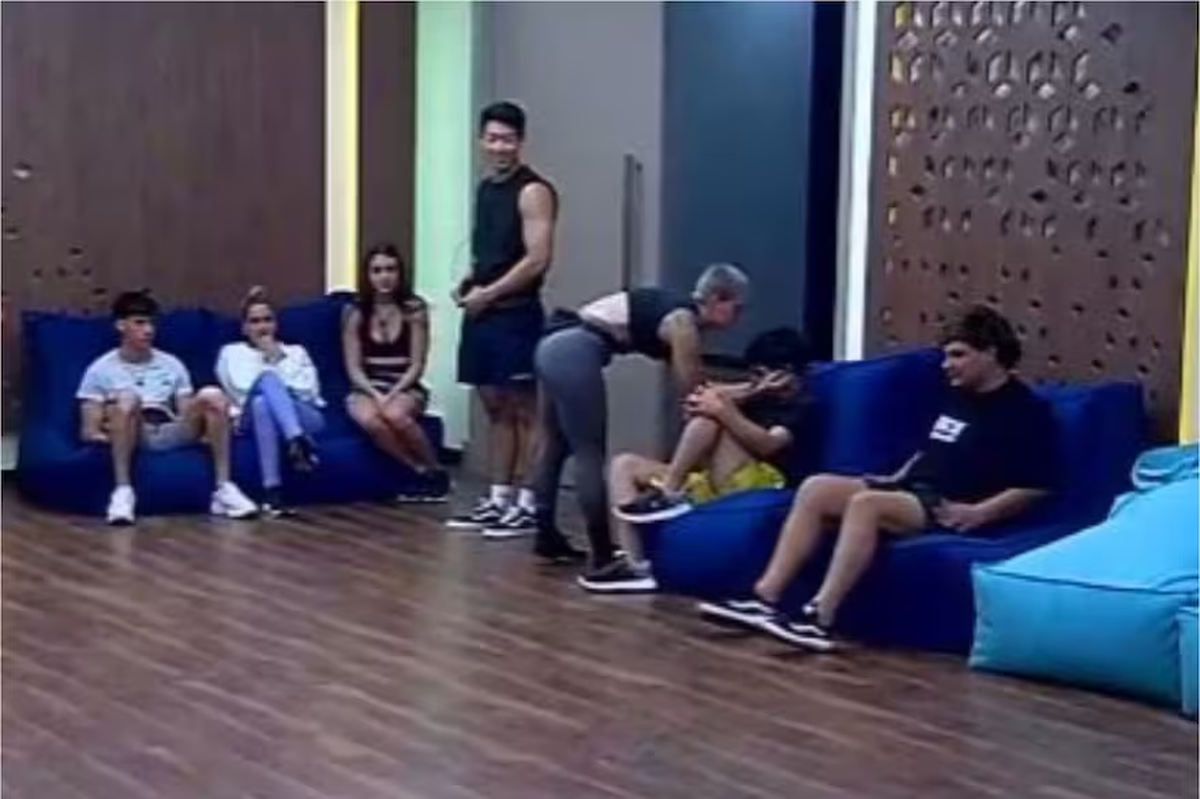 La supuesta cachetada de Furia a Paisa en Gran Hermano. La supuesta cachetada de Furia a Paisa en Gran Hermano.