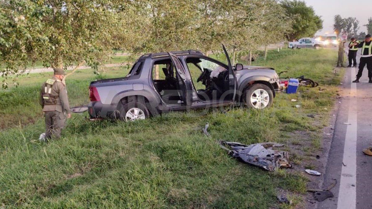 Policías y Gendarmes trabajaron en el lugar para controlar el transito.&nbsp;