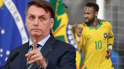Eliminatorias Sudamericanas: los saludos a Jair Bolsonaro se robaron la atención del Perú-Brasil