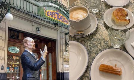 En Café Tortoni podés comer de todo. En Café Tortoni podés comer de todo.