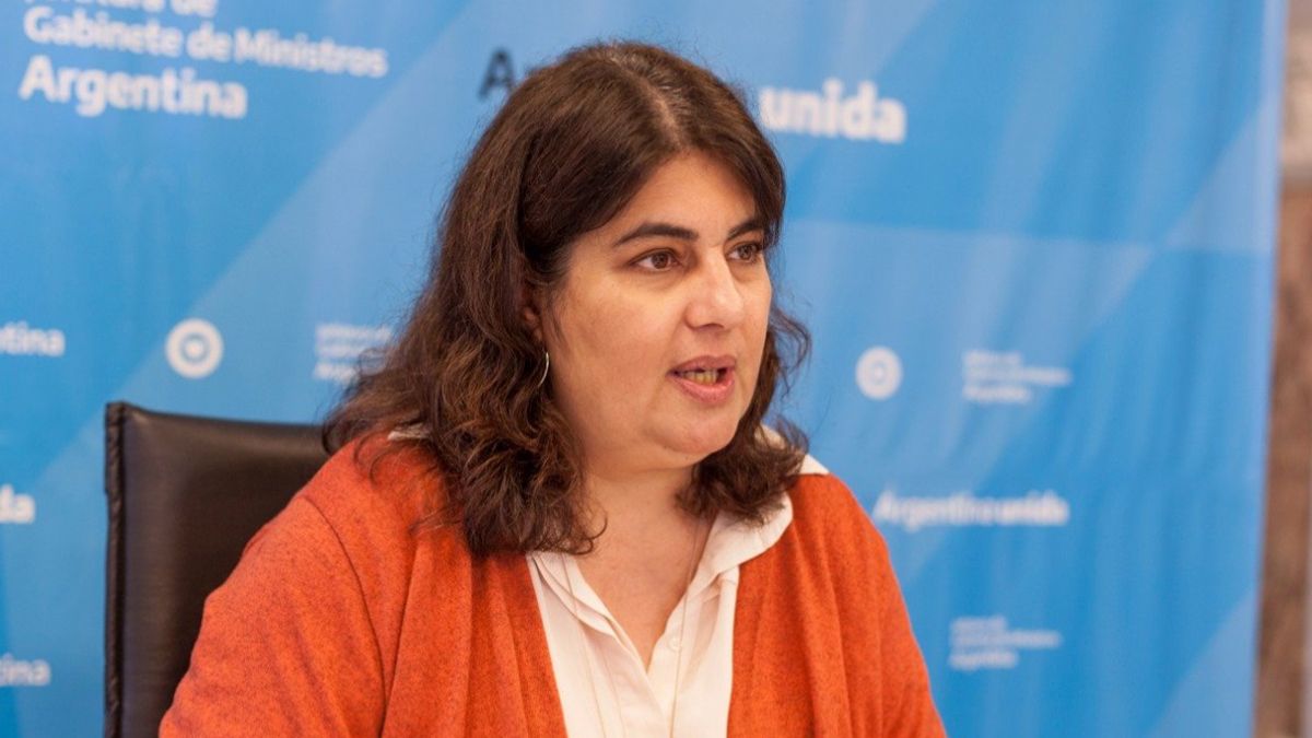 La secretaria de Gestión y Empleo Público, Ana Castellani.