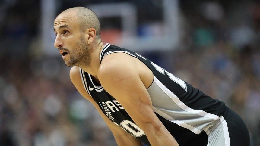Los números de Manu Ginóbili en la NBA