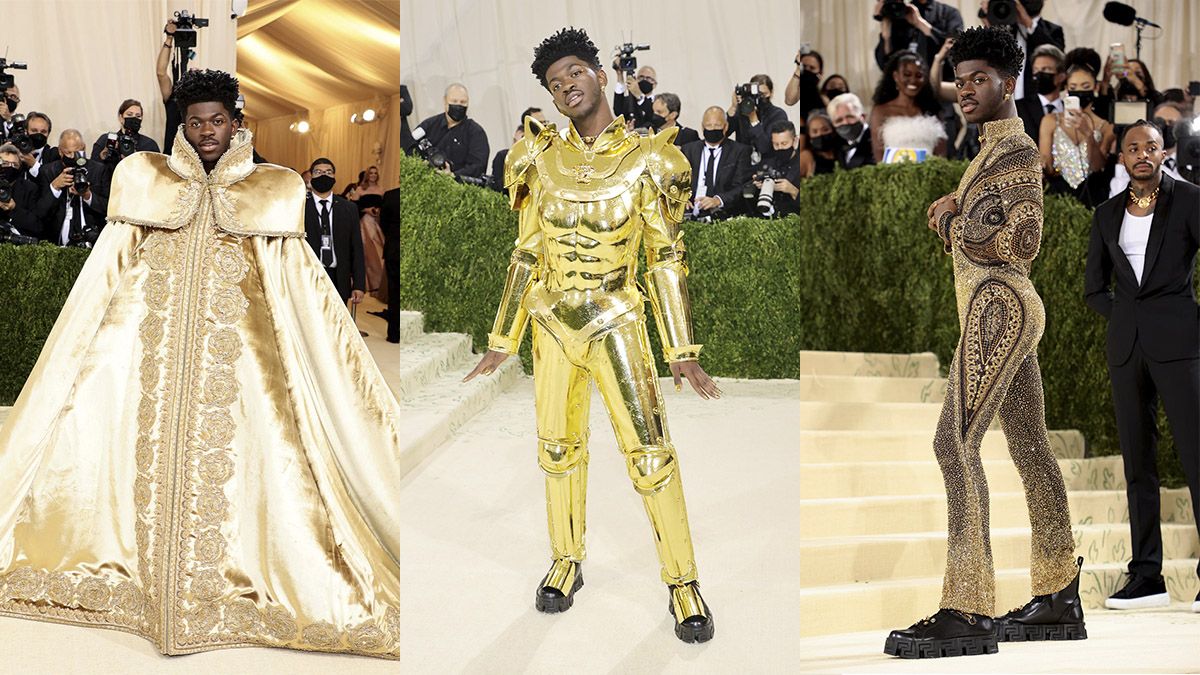 Lil Nas X por Versace