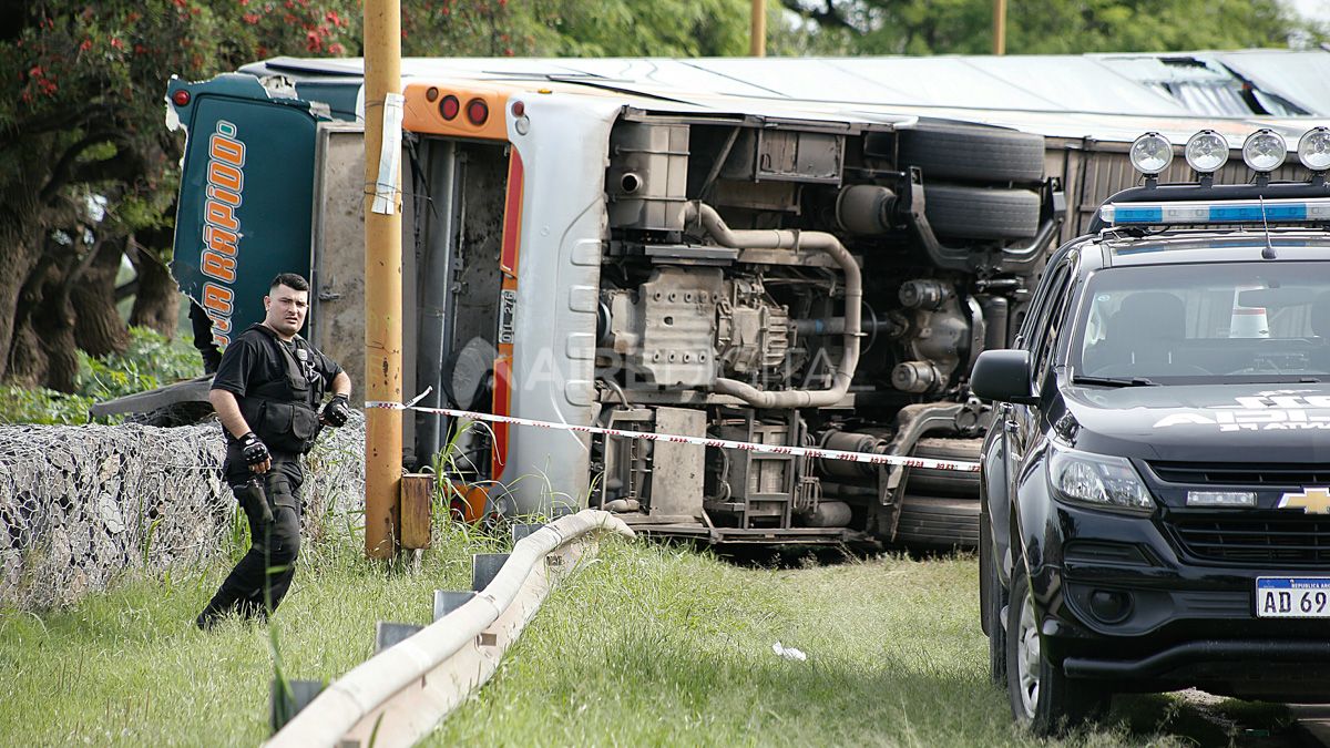 Accidente en la Circunvalación