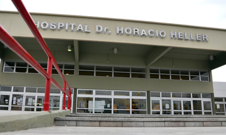 El Hospital Horacio Heller donde se constató la muerte del menor. El Hospital Horacio Heller donde se constató la muerte del menor.