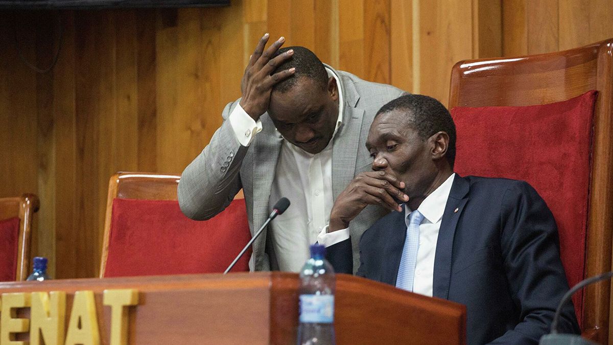 El senador Joseph Lambert es elegido para cumplir la función de presidente provisional de la República de Haití hasta la entrada en funciones del nuevo Parlamento