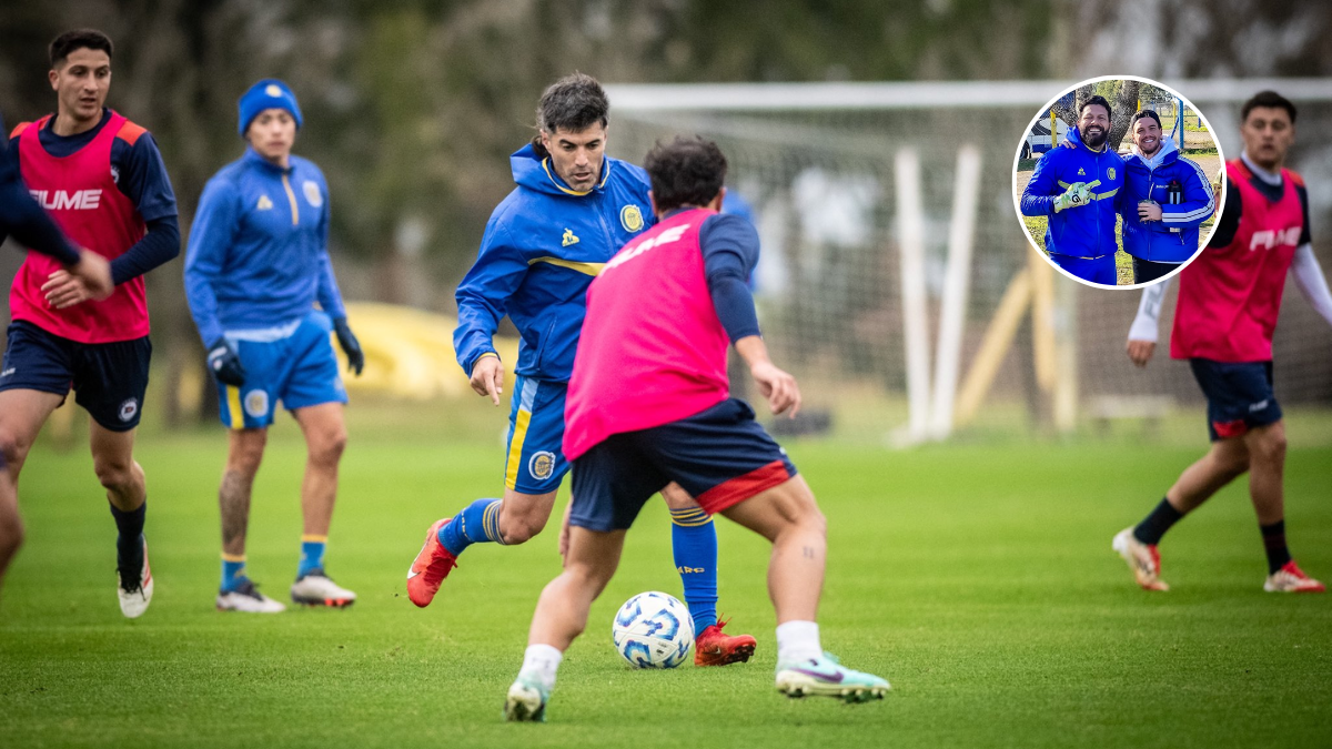 ¿Viene con Di María?: un jugador de la Selección Argentina volvió a Rosario y reventó las redes de Central