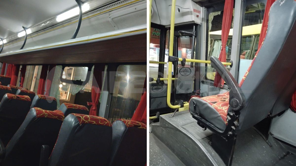 Colectivo de Etacer apedreado&nbsp;