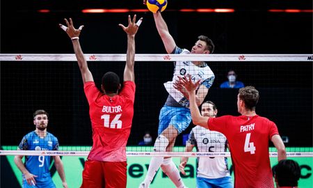 El seleccionado argentino de voley no pudo ante Francia en la VNL. El seleccionado argentino de voley no pudo ante Francia en la VNL.