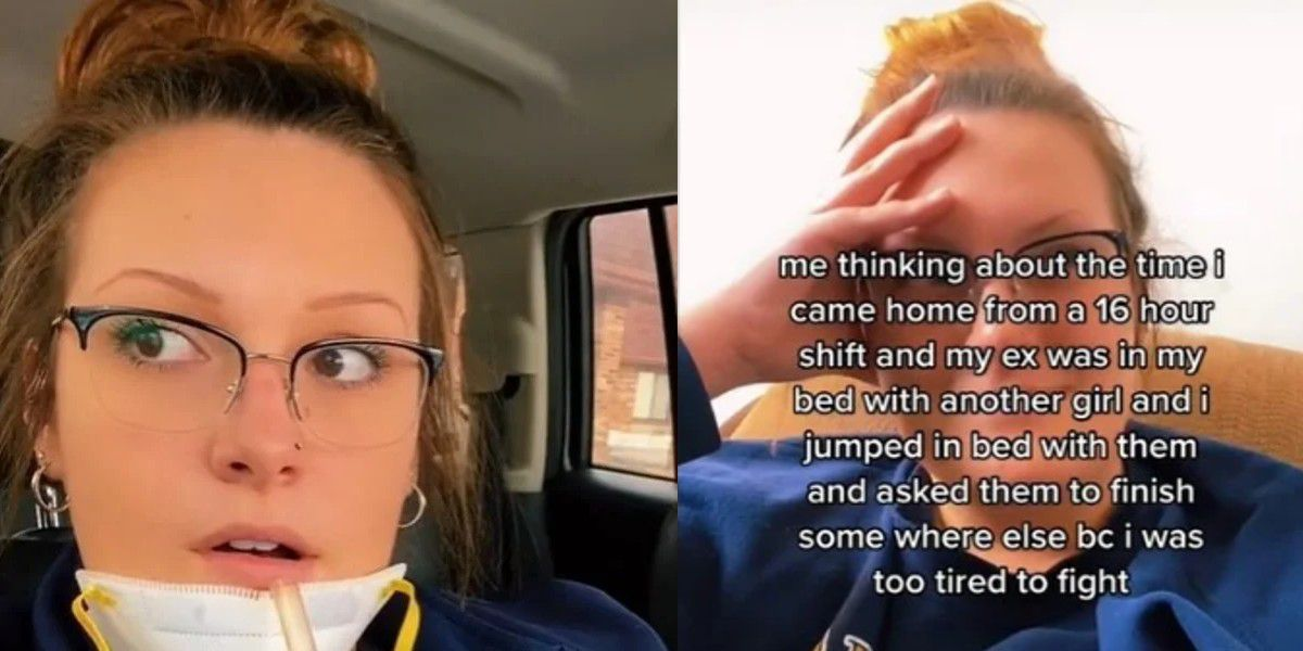 Una enfermera recordó el día en el que trabajó más de 16 horas, encontró a su novio en la cama con otra y los echó para tirarse a dormir.