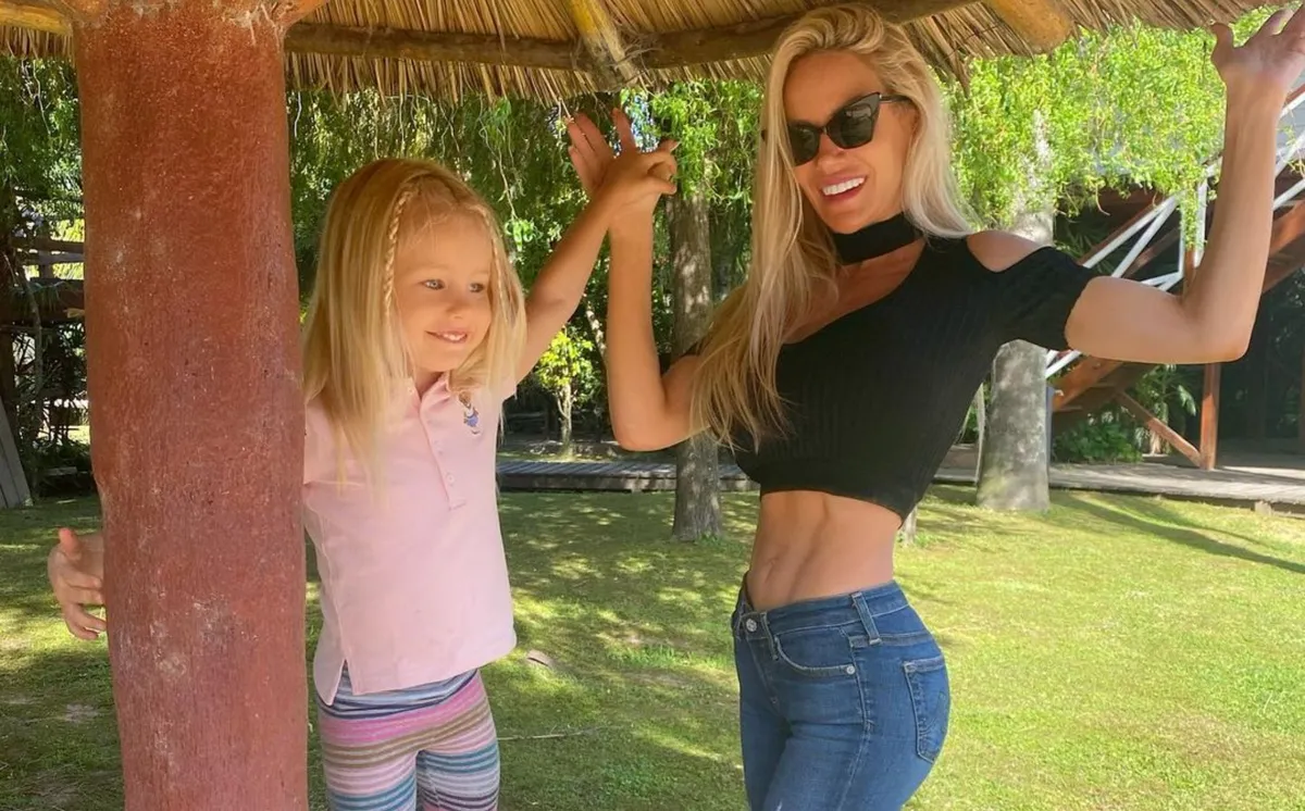 Luciana Salazar se convirtió en la mamá de Matilda en 2017