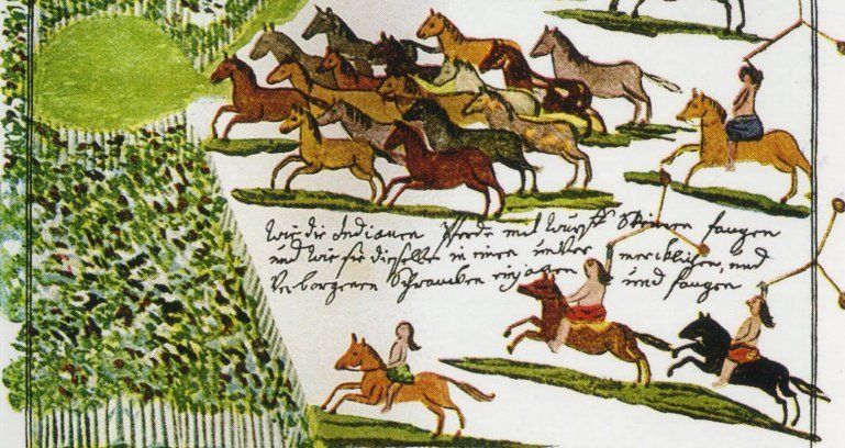 Una de las imágenes de Floirán Paucke que inspiró la novela de Chamudis