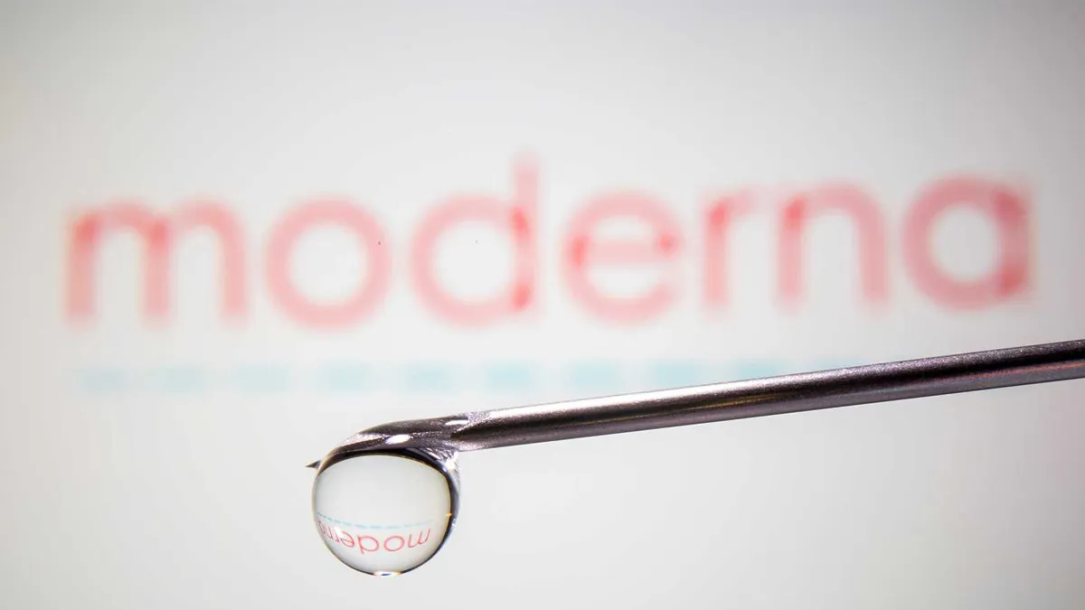 La eficacia de protección de la vacuna de Moderna contra el covid es del 94%.  