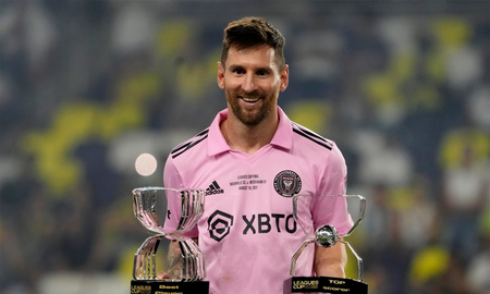 Lionel Messi y sus balance de temporada en Inter Miami. Lionel Messi y sus balance de temporada en Inter Miami.