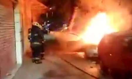 Muerte y misterio en Balvanera: encontraron un cuerpo calcinado dentro de un auto Muerte y misterio en Balvanera: encontraron un cuerpo calcinado dentro de un auto