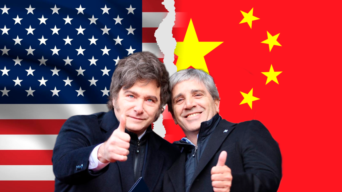 El salvataje que negocia el ministro Luis Caputo generó roces entre China y Estados Unidos.