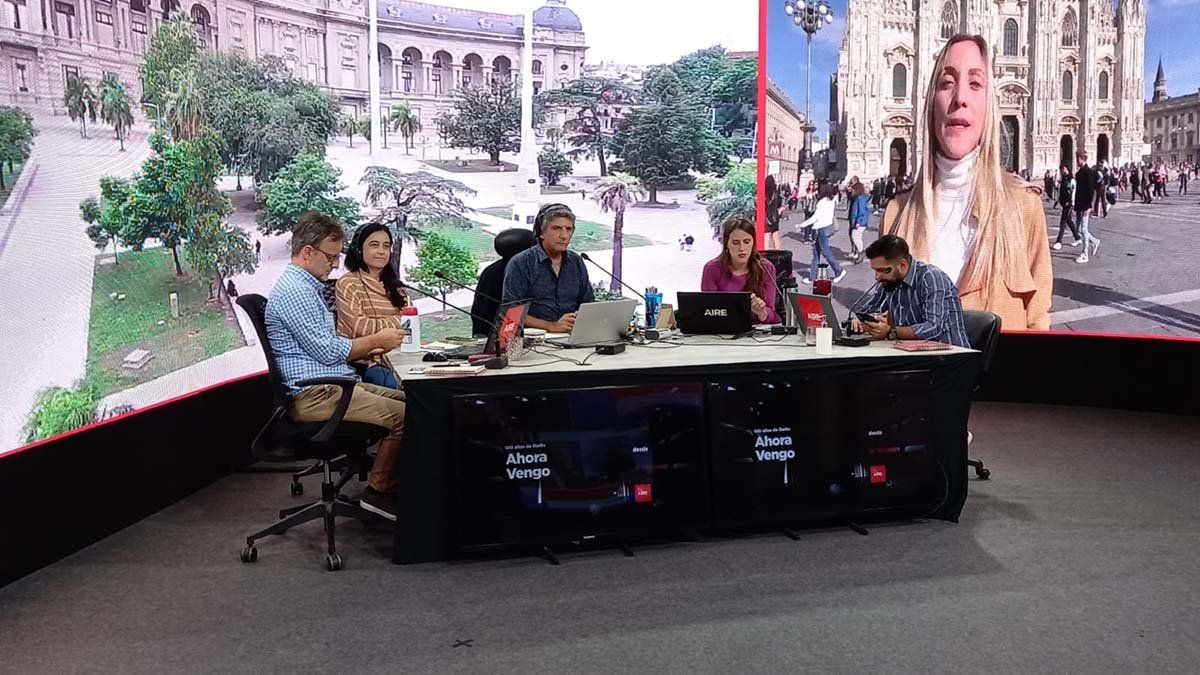 Virginia Priano contó el drama de los inmigrantes italianos en diálogo con Luis Mino