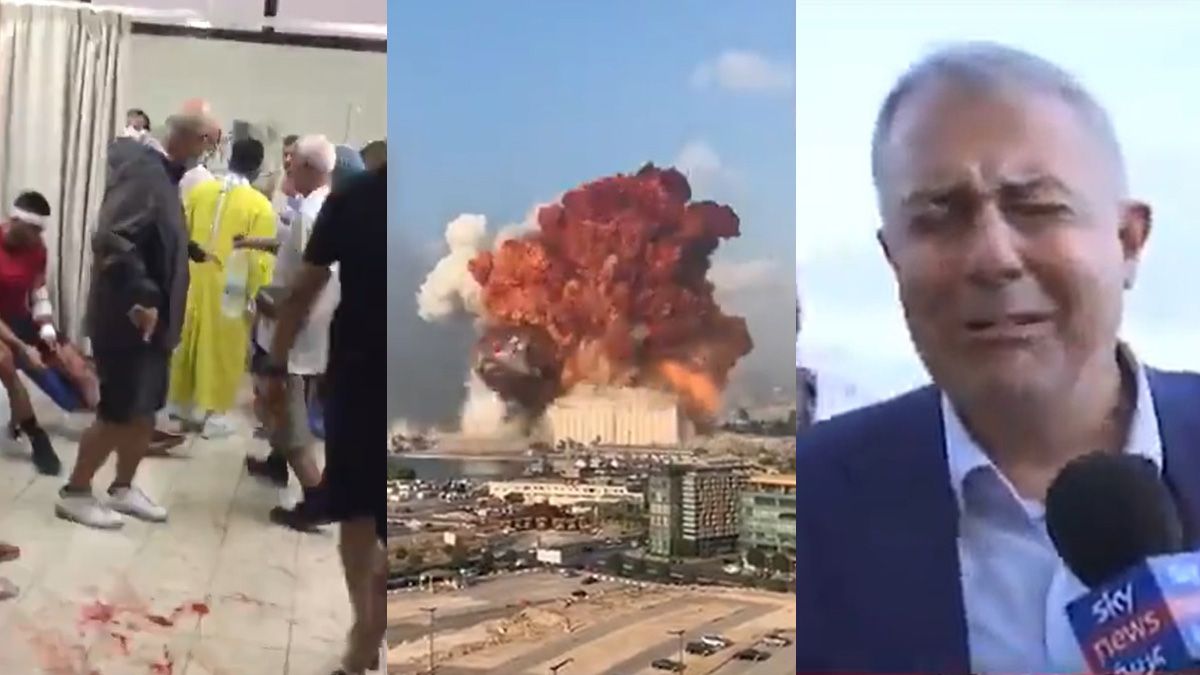La explosi&oacute;n en Beirut dej&oacute; desgarradoras im&aacute;genes.