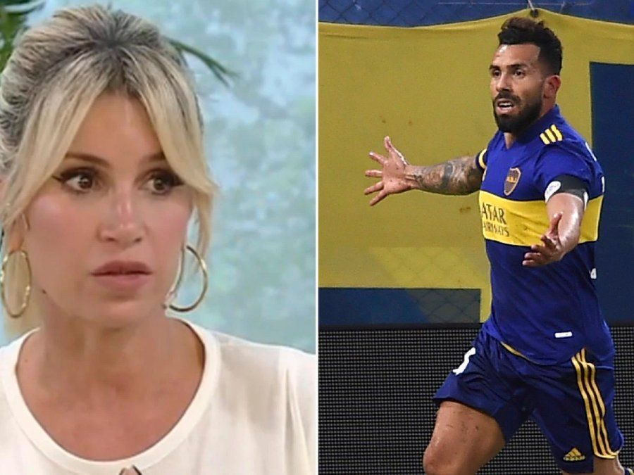 Florencia Peña no tuvo filtro para opinar de Carlos Tévez.