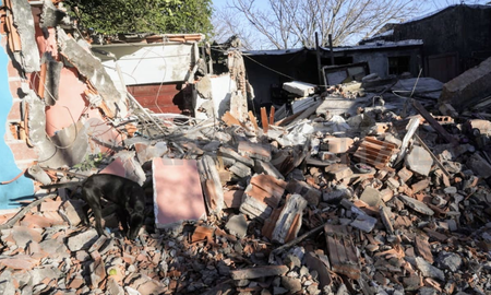 Tiraron abajo un bunker de drogas en Rosario Tiraron abajo un bunker de drogas en Rosario