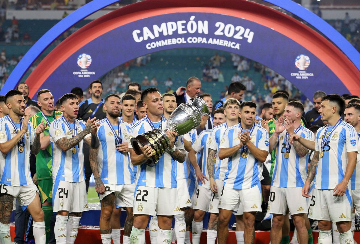 Argentina ganó la Copa América 2024 y AFA lo celebró con un divertido video.