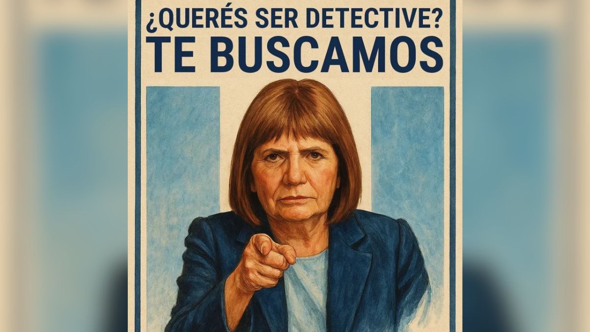 La imagen fue compartida por Patricia Bullrich vía X.