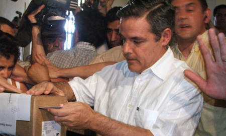 Carlos Rovira, referente del poder político de Misiones. Carlos Rovira, referente del poder político de Misiones.