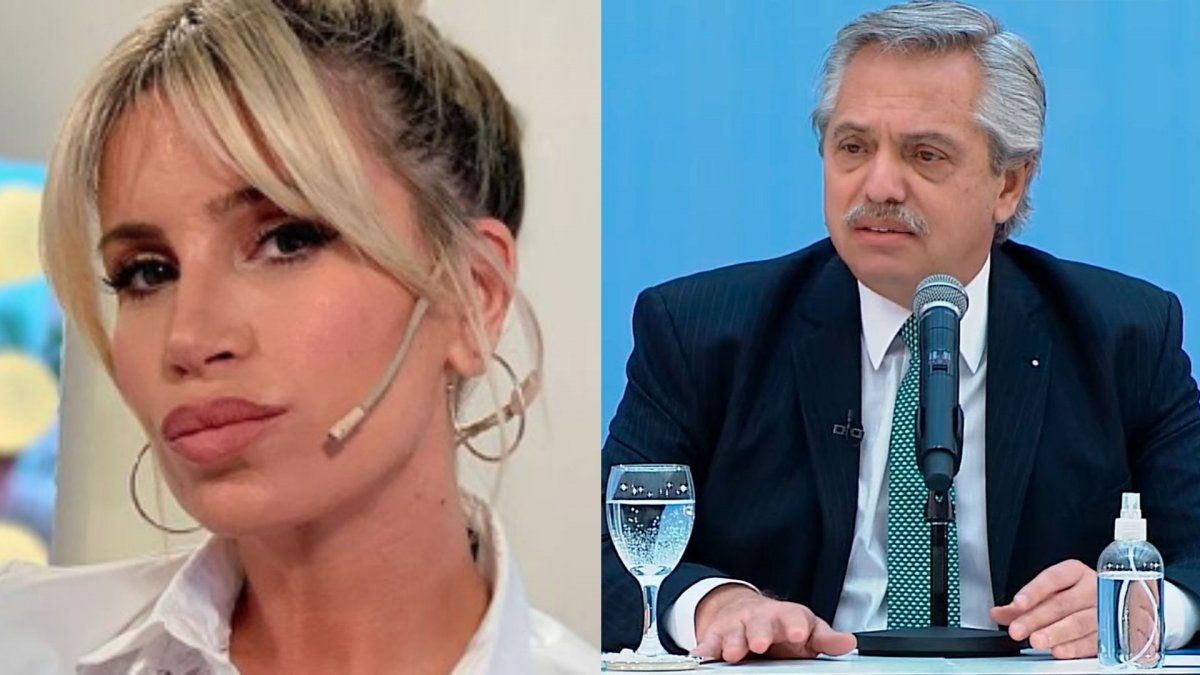 Flor Peña intercambió mensajes con el Presidente para su visita a Olivos en plena cuarentena.&nbsp;