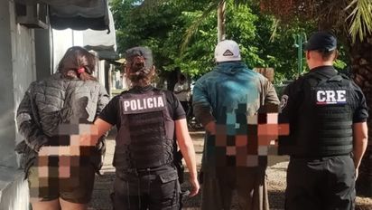 Persecusión y moto derrape en Santa Fe: una pareja fue detenida por andar con una pistola por barrio Ceferino Namuncurá