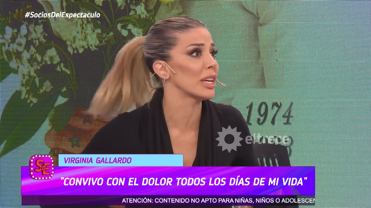 Virginia Gallardo habló de Mariano Caprarola en Socios del Espectáculo. Virginia Gallardo habló de Mariano Caprarola en Socios del Espectáculo.