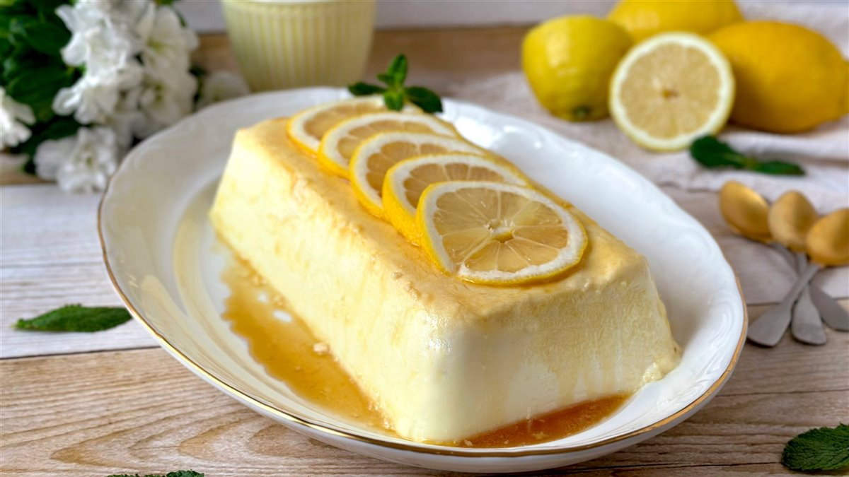 Cómo hacer flan de limón casero: la receta fácil