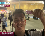En las afueras del estadio de Lusail el equipo de AIRE en Qatar charló con los argentinos que se retiraban tras presenciar la victoria de la Selección 2-0 contra el equipo mexicano.