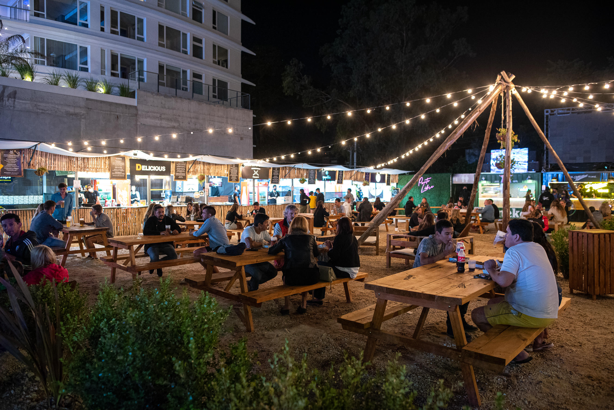 Sector gastronomico de Pinamar