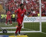 Ernesto Tecla Farías durante su etapa en América de Cali de Colombia. Ernesto Tecla Farías durante su etapa en América de Cali de Colombia.