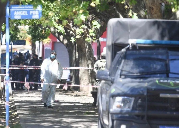 Cáceres fue asesinado cerca de las tres de la madrugada de un disparo (Télam).