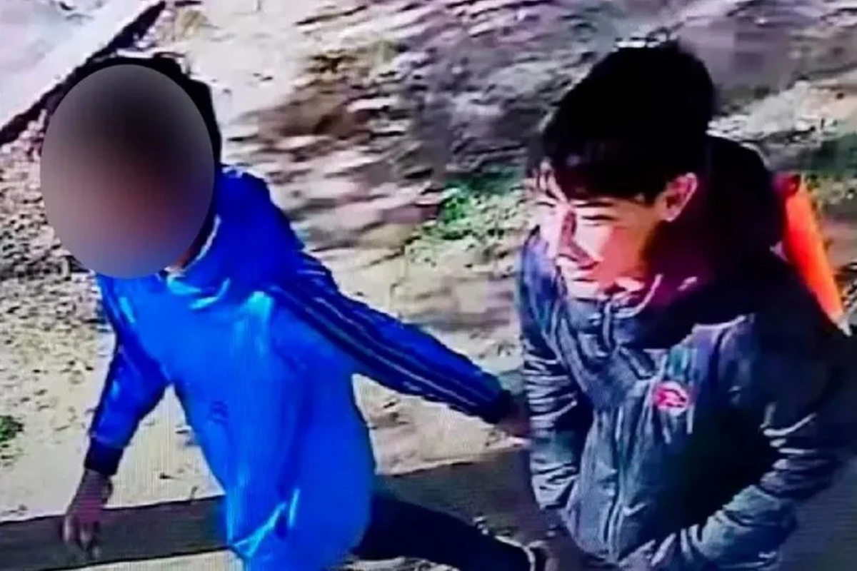 La última imagen de Joaquín antes de que desapareciera. La última imagen de Joaquín antes de que desapareciera.