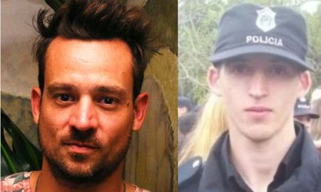 Polémico encuentro entre el policía que disparó a Chano y Chocobar. Polémico encuentro entre el policía que disparó a Chano y Chocobar.
