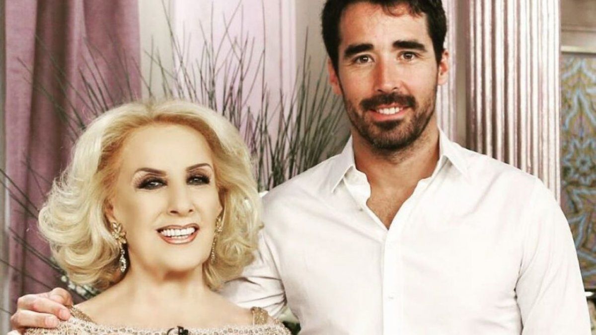 Nacho Viale es el nieto de Mirtha Legrand.