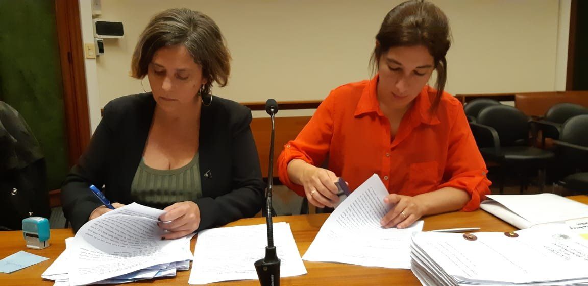 Mariela Jimenez y Laura Urquiza, fiscales de la Unidad de Delitos Complejos