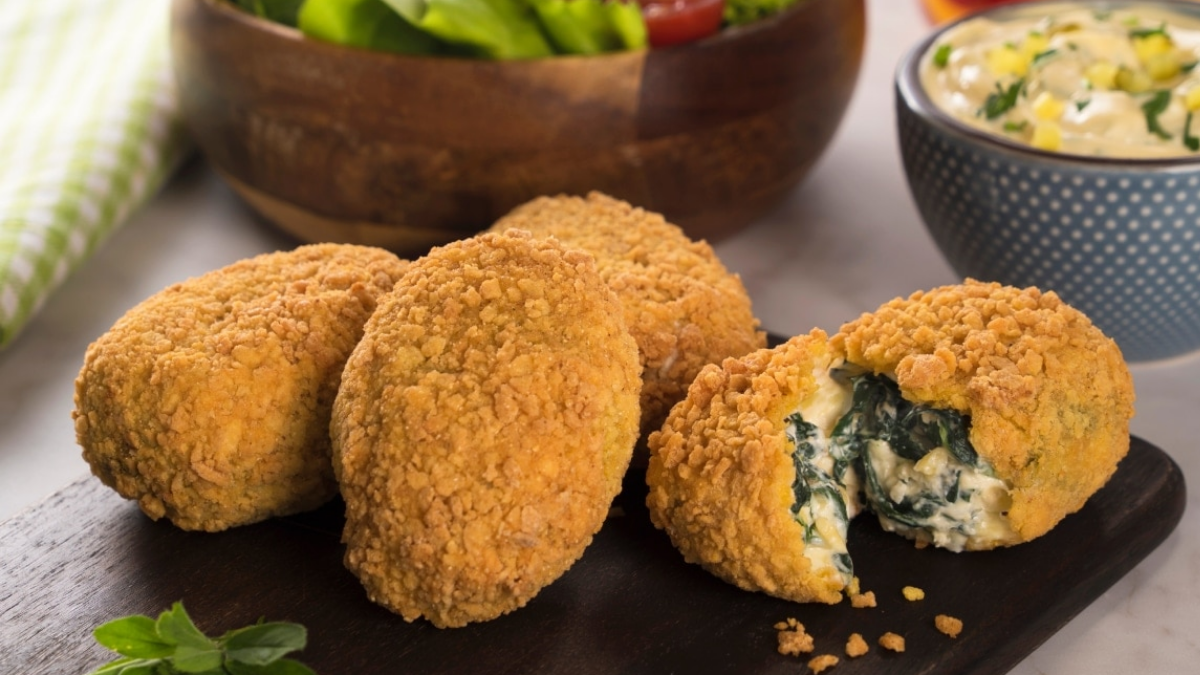 Cómo hacer croquetas de espinaca en casa: la receta sencilla