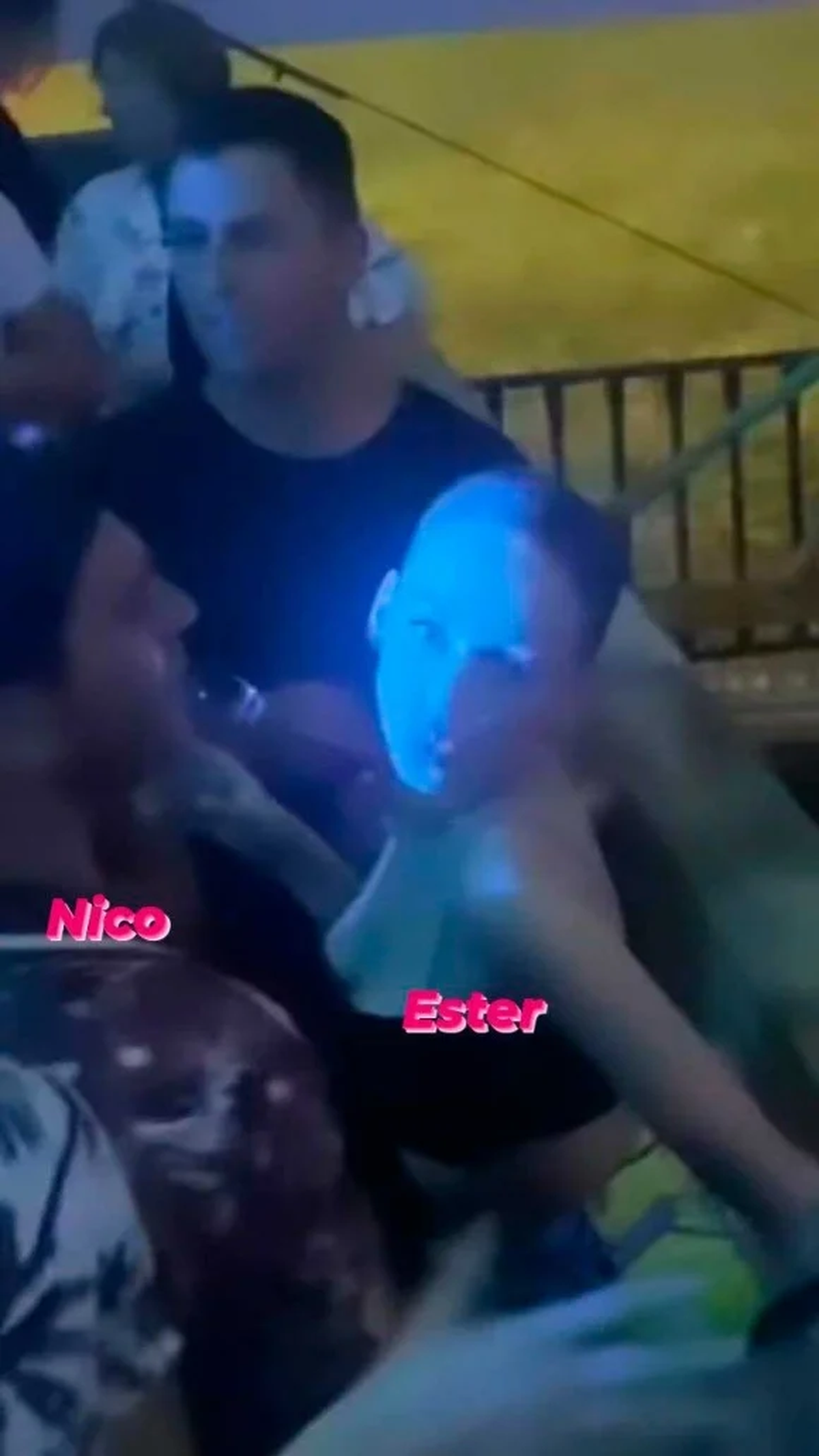 Nicol&aacute;s Furtado y&nbsp;Ester Exp&oacute;sito, juntos en Uruguay.