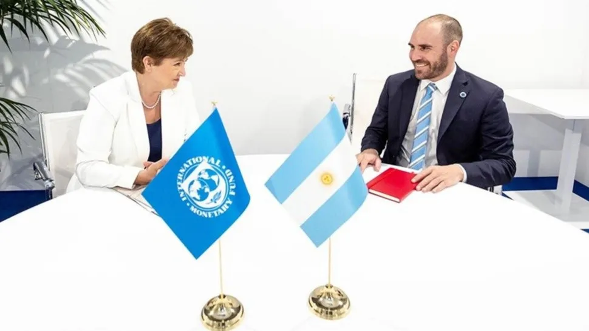 Kristalina Georgieva y Martin Guzmán.