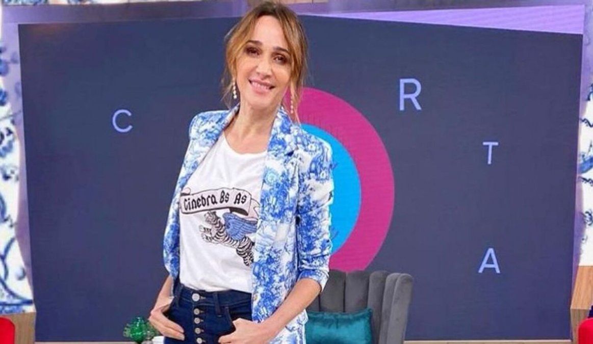 Vero Lozano volvió a la Argentina luego de sufrir un grave accidente en Aspen y recibió un emotivo presente por parte de sus colegas de Cortá por Lozano.